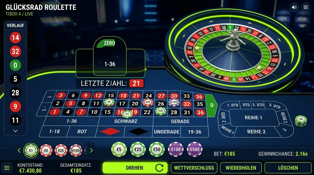 Tischspiele · Slottyway