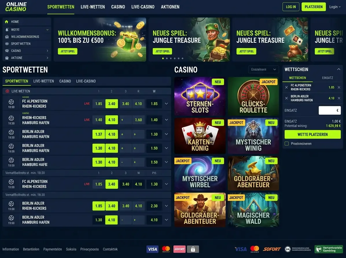 Slottyway — Spiele und Quoten